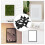 200 Pcs Bildhängare Med Fästmaterial För Väggmontering 8