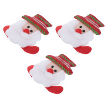 3Pcs Julklappar Brooch Spännen Ljus För Flickor