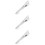 3St Silver Necktie Clip Perfekt För Bröllop Evenemang 8