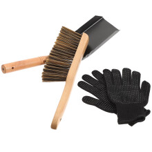Set Askspade Med Borste Handskar