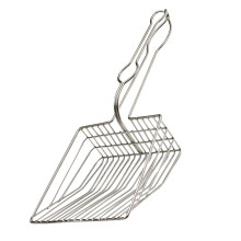 3St Silver Effektiv Litter Scoop För Husdjurs Sandlåda Och Katt