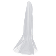 2 Stycken 3 M Brudslöja Dubbelskiktad Tulle Golvlängd