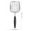 Long Handle Pet Litter Scooper Hållbar Metall Sift Skovel Blå 9