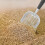 Long Handle Pet Litter Scooper Hållbar Metall Sift Skovel Blå 4
