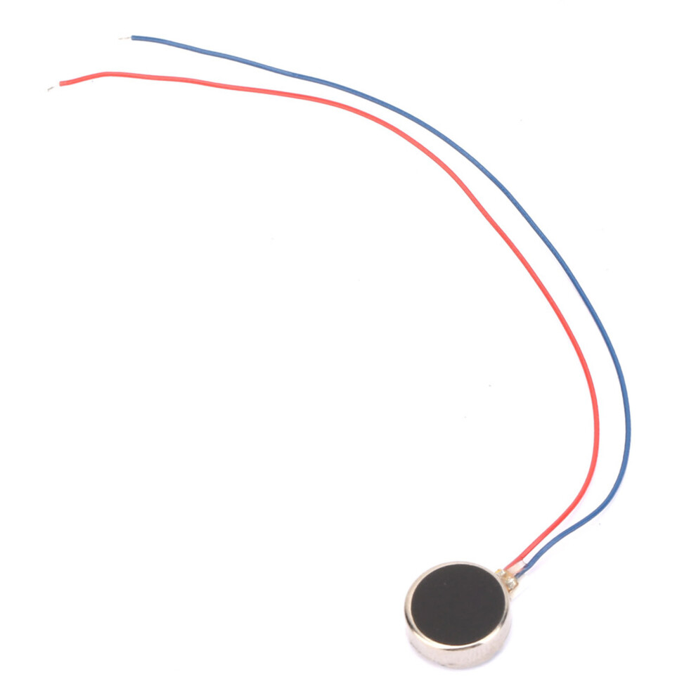 5Pcs 3V 80Ma Flat Vibrating Micro Motors For Cell Phones 10X2mm 11000Rpm 4621363325553