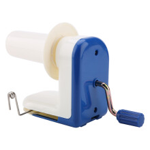 Portable Hand Operated Yarn Winder - ABS, 555g, Easy to Use