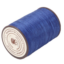 Leather Crafting Wax Cord 160m Roll 0.45mm Royal Blue For Knitting