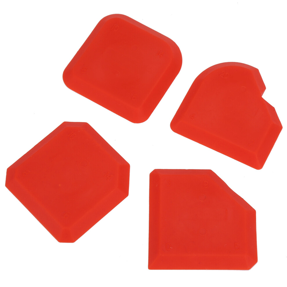 4X Silicone Sealant Finishing Tool Kit Caulking Remover Smoothing Mastic Scrape 8041363327641