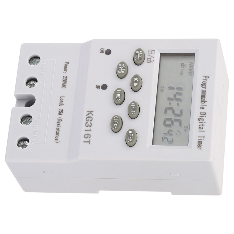 Kg316t Digital Timer Switch Microcomputer Programmable Auto Switch 7891363327629
