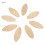 100pcs Solid Wood Joining Biscuits Size 20# for Superior Bonding 10