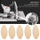 100pcs Solid Wood Joining Biscuits Size 20# for Superior Bonding 7
