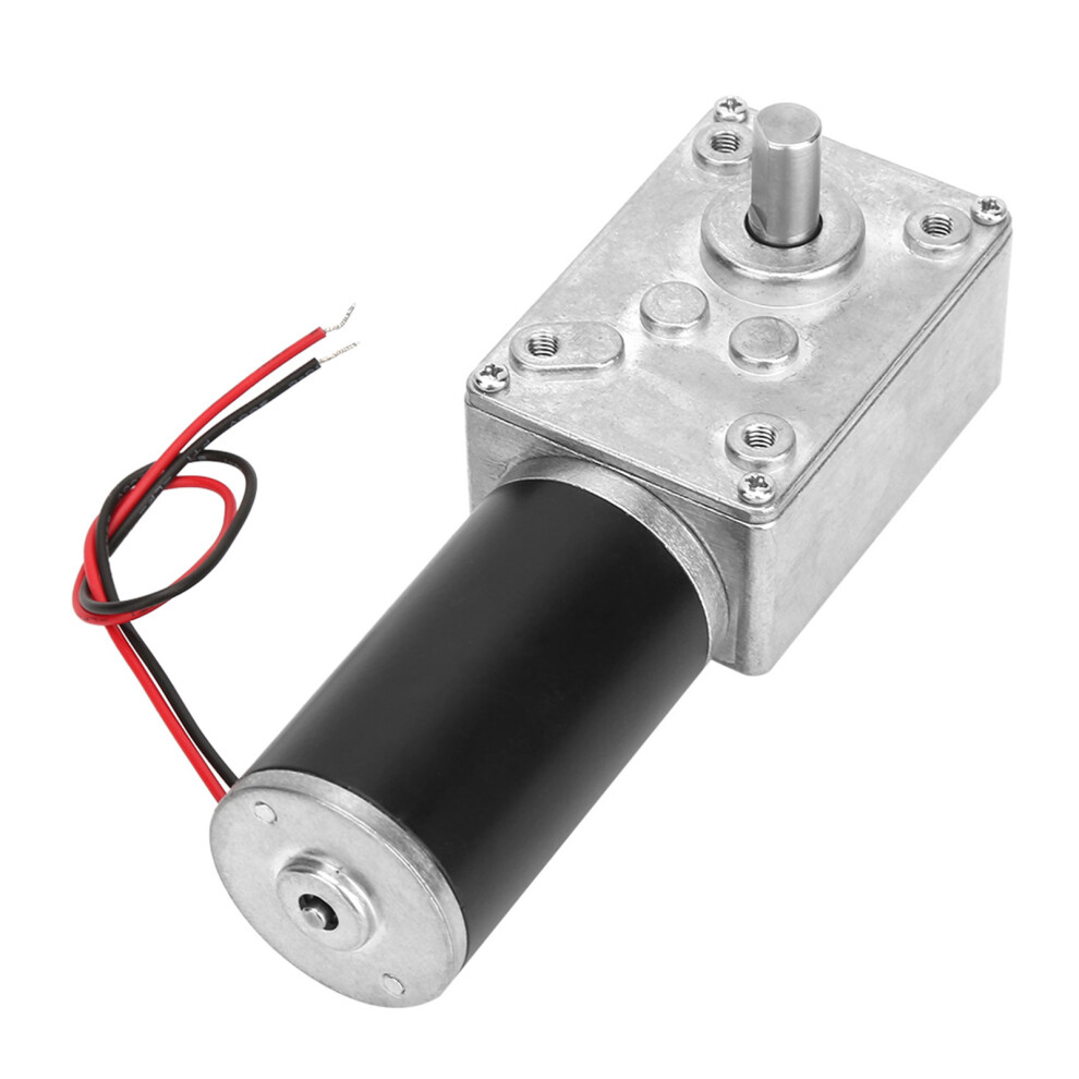 Reversible Worm Gear Motor 24V Electric Gearbox 8Mm Shaft Speed Reducer 100Rpm 8161363328803