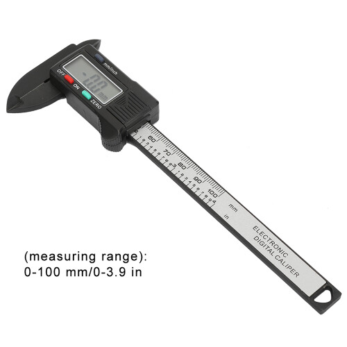 Lightweight 100mm Digital Caliper Large Screen Precision Measuring 2