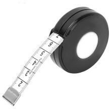 150cm Soft Retractable Tape Measure for Tailor Body and Cloth Measurement White
