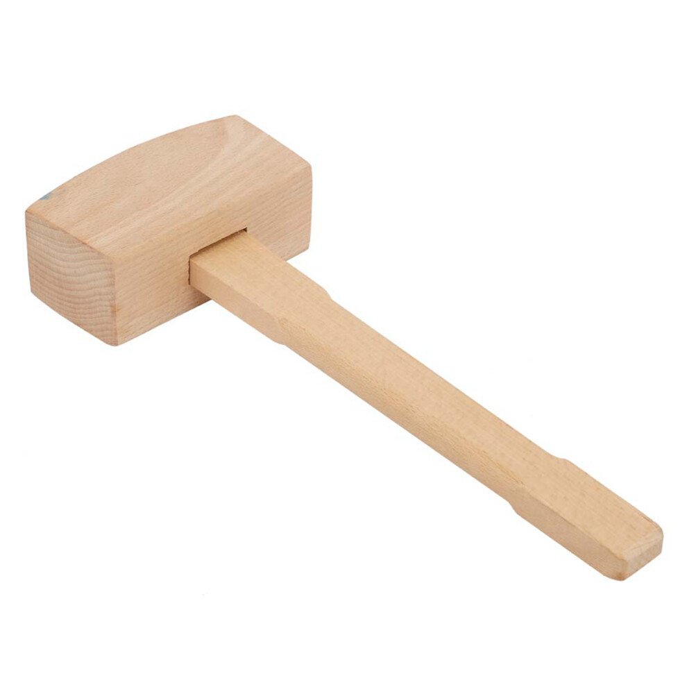 Woodworking Hammer - Carpenter Wooden Tapping Tool (L) Premium Maple Wood 8791363330133