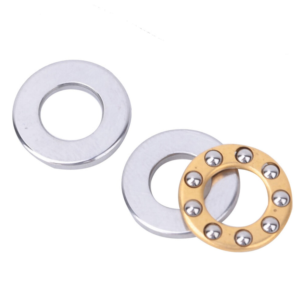 Precision Steel Thrust Ball Bearings 10Pcs Flat F6-12M 6X12x4.5mm Au 4111363329984
