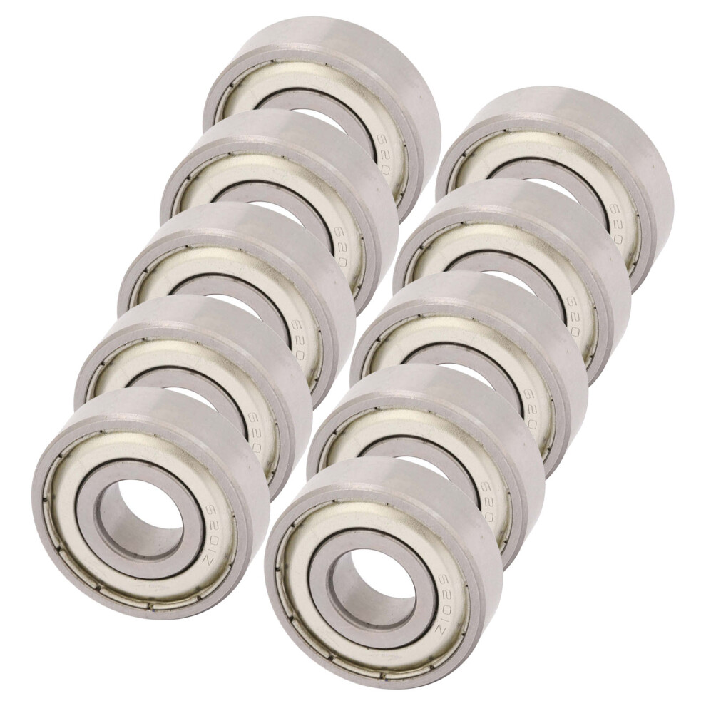 12Mm 6201Z Bearing Steel Deep Groove Bearings For Gearboxes 10Pcs 5031363324293