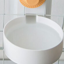 Aufgehängter Wasserspender für Haustiere für Katzen/Hunde/Kaninchen, Perlweiß