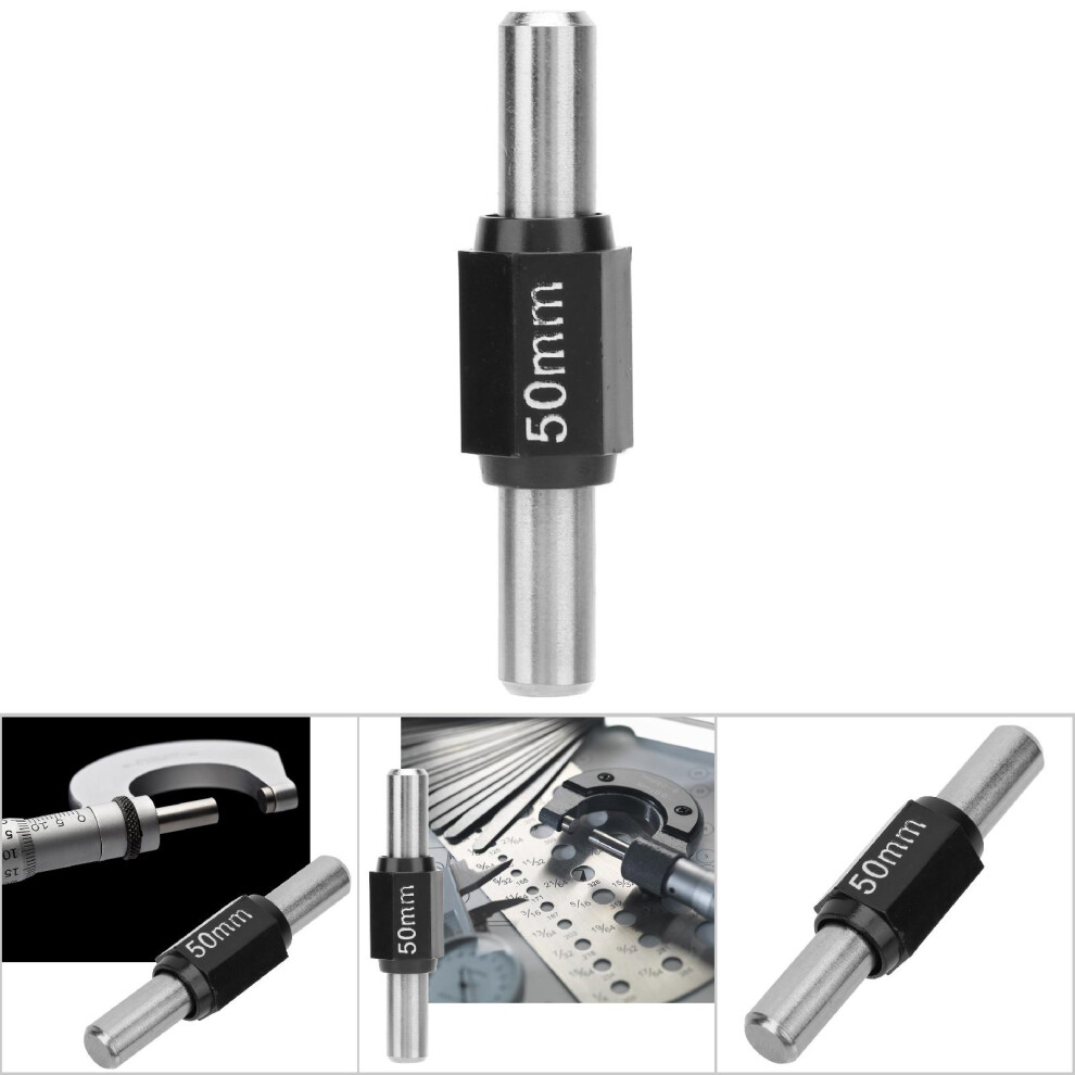 Stainless Steel 50Mm Outside Micrometer Calibration Test Block Rod 3601363331700