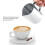 Εργαλεία Espresso Barista Latte Art Αφροπλαστικό Κύπελλο από ανοξείδωτο ατσάλι Κανάτα αφρού 6