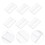 10Pcs Akryl Ställning Bröllops Skyltar Transparent Minneslapp 4