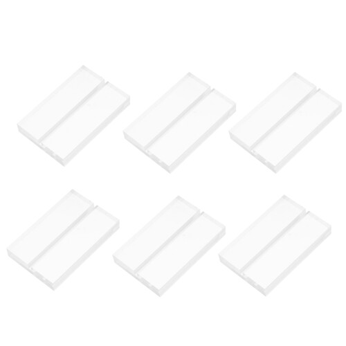 10Pcs Akryl Ställning Bröllops Skyltar Transparent Minneslapp 1