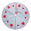 2Pcs Christmas Tree Skirts Grey Material Decorative Mat with Stitching 1