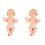 2 St Baby Jesus Av Resin För 4