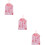 3 Stycken Japansk Kärleksbönepåse Rosa 10