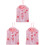 3 Stycken Japansk Kärleksbönepåse Rosa 3