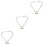 3Pcs Justerbart Halsband För Och Katt Med 5