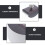 3Pcs Vippande Bläckmatta Antik Kalligrafiverktyg 6
