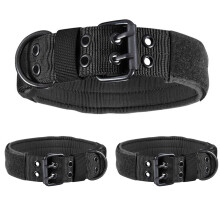 Taktiskt Hundhalsband I Nylon Med Metallspänne För Små Till