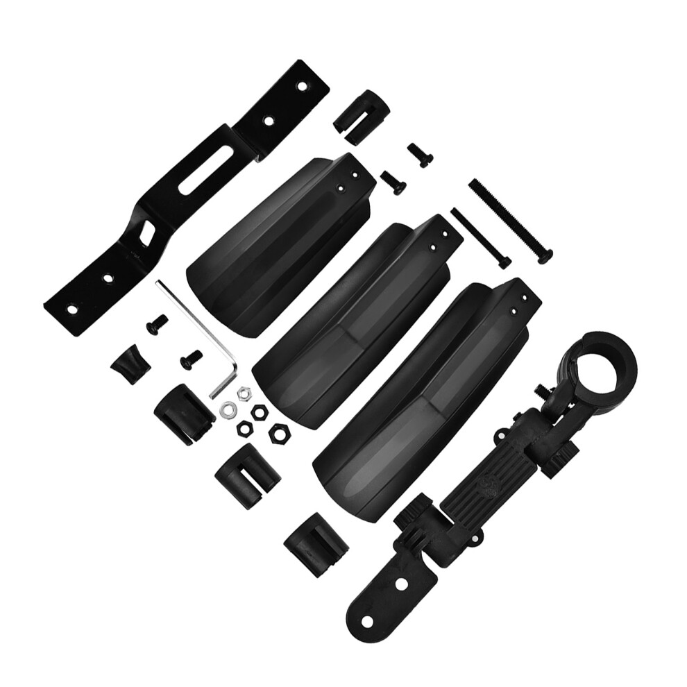 Cycling Mudguard Kit For Bikes Front & Rear Quick Release Rugged Build 5031363334063