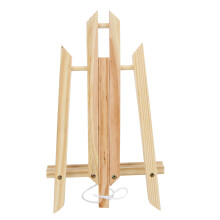 Foldable Beech Wood Easel Tablet Holder 29cm Triangular Art Stand