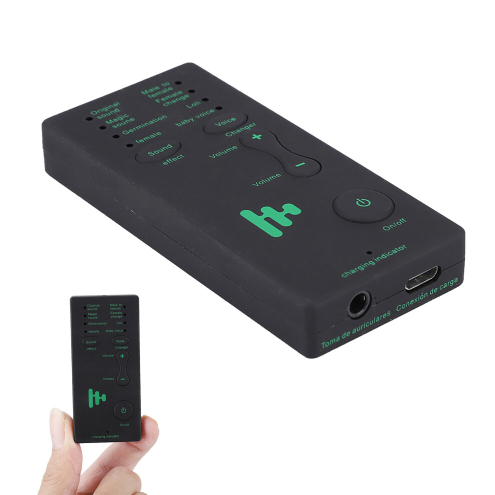 4 Effect Portable Sound Card For Live Broadcasting And Gaming 3321363334296
