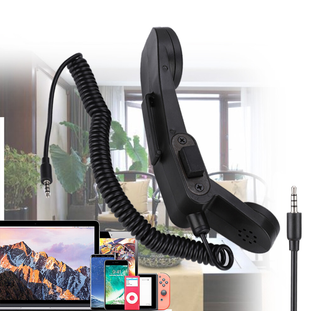 Outdoor Military Radio Microphone Handheld Speaker 3.5 Mm Jack For Mobile Use 5081363334501