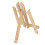 Foldable Beech Wood Easel Tablet Holder 29cm Triangular Art Stand 3