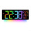Multi Display Large Digital Clock Temperature Display Date Weekday Display Remote Control 1