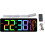 Multi Display Large Digital Clock Temperature Display Date Weekday Display Remote Control 2
