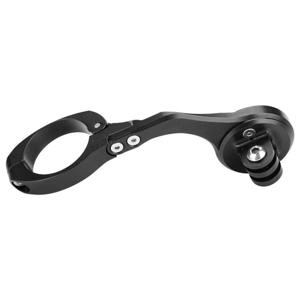 Aluminium Alloy Bike Odometer Extension Mount 125*56Mm Black 8781363334699