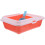 Pet Kattlitterbox Antisprick Katttoilettbricka Med Sandskopa 9