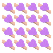 50 Stuks Liefde Clips Voor Foto Schilderij Paars
