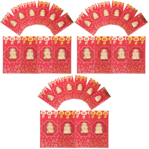 30 Pcs Kinesisk Stil Röda Pengkuvert 2