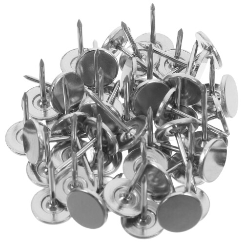 50 Pezzi Chiodi Vintage Piatto per Tappezzeria Spilli