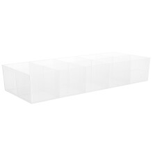 Caja Organizadora De Té Transparente Con 10 Compartimentos PP