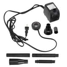 1 St Fontänpumpa 4 St LED-Ljus Cirkulationspump ( )