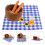 1 Set Miniatyr Modell, Mini Brödkorg För Dockhus 5