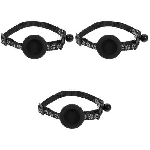 3 Tracer Katt Halsband Justerbart Med Reflex och 2
