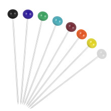 250 Pcs Sy Nålar 4 Mm 34 Mm Spänne Färgglad